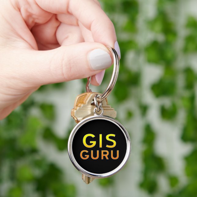 GIS Guru Schlüsselanhänger (Hand)
