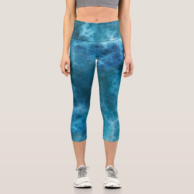 Gischt Capri Leggings (Vorderseite)
