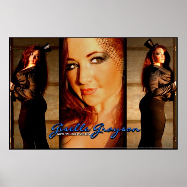 Giselle Grayson Offiziell Promo Poster 2009/2010 (Vorne)
