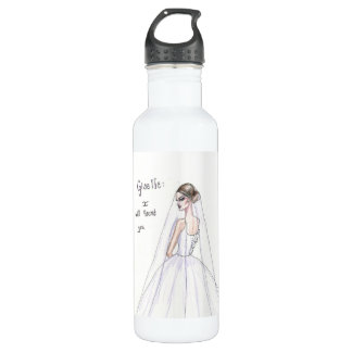"Giselle : Je vous hanterai" bouteille inspirée