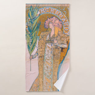 Gismonda, Sarah Bernhardt, Mucha Badehandtuch