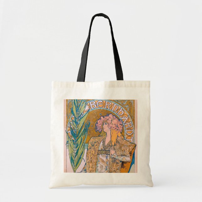 Gismonda, Sarah Bernhardt, Mucha Tragetasche (Vorne)