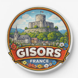 Gisors France Pappteller
