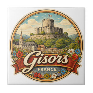 Gisors Frankreich Fliese