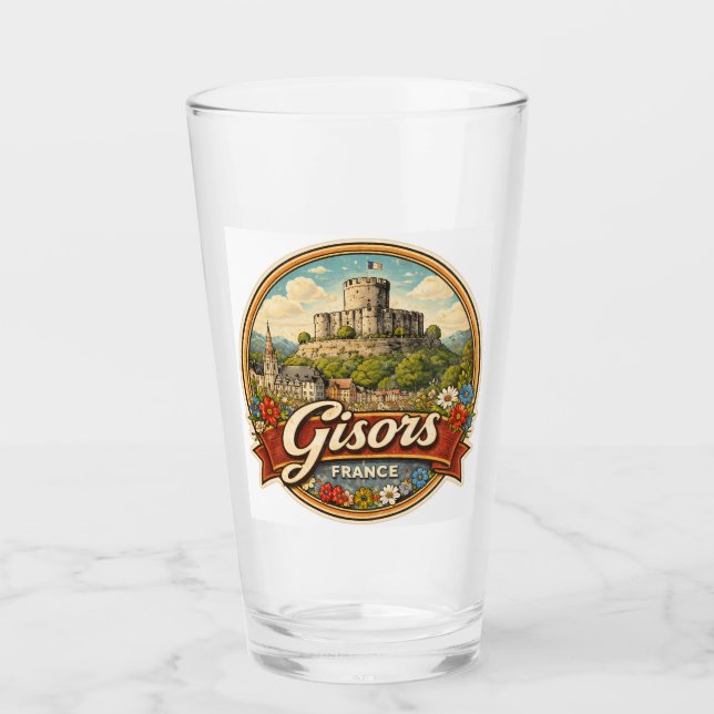 Gisors Frankreich Glas (Vorderseite)