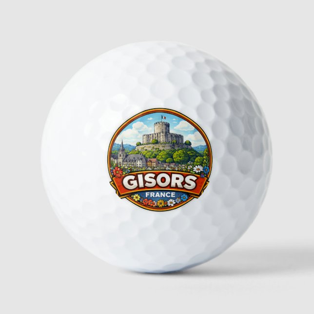 Gisors Frankreich  Golfball (Vorderseite)