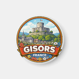Gisors Frankreich Magnet