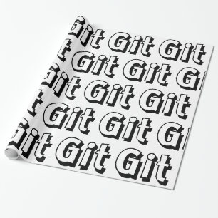 Git Geschenkpapier