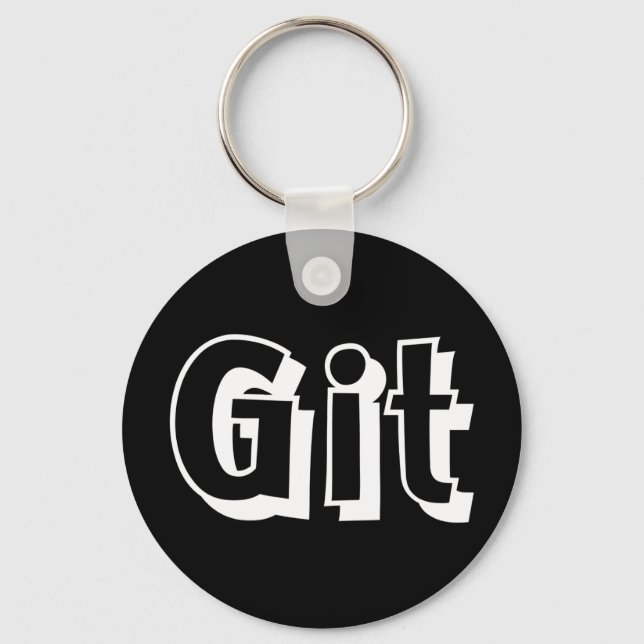 Git Schlüsselanhänger (Vorderseite)
