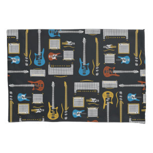 GITAR- UND AMPLIERPATTER KISSENBEZUG