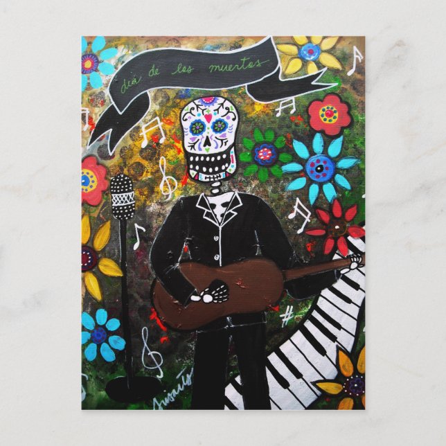 GITARERO POSTKARTE (Vorderseite)