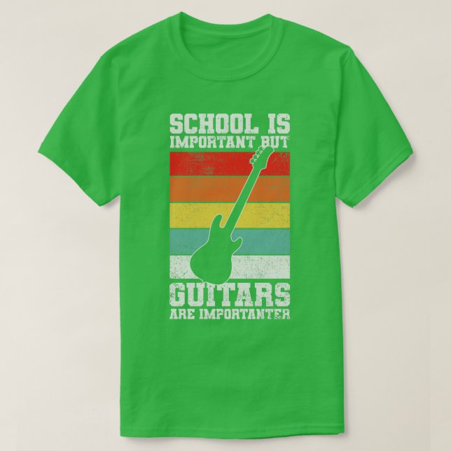 Gitarre 1 T-Shirt (Design vorne)