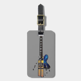 Gitarre 4 cd ltcnm gepäckanhänger