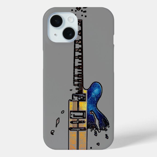 Gitarre 4 ipha Case-Mate iPhone hülle (Rückseite)