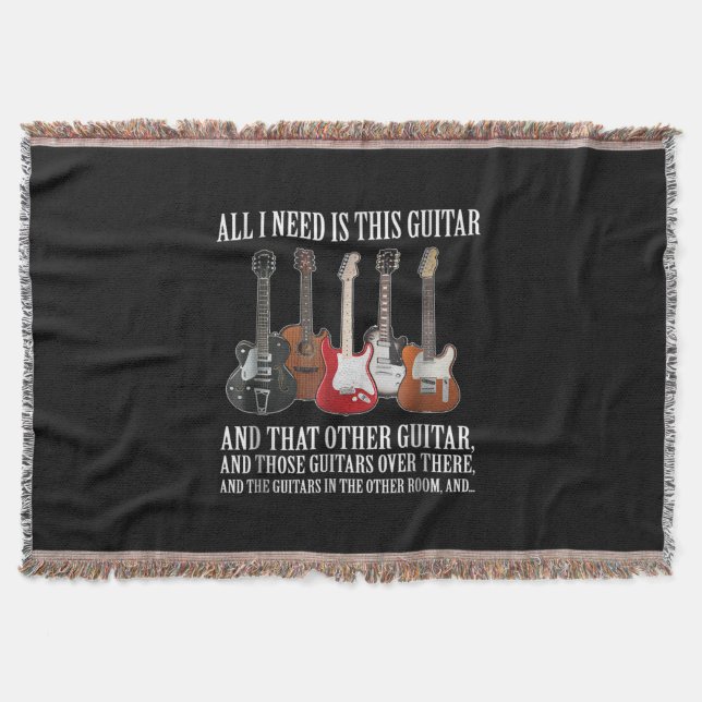 Gitarre | Alles, was ich brauche, ist diese Gitarr Decke (Vorderseite)