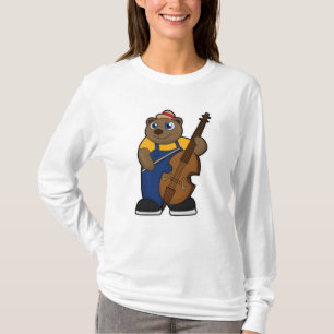 Gitarre als Musiker T-Shirt