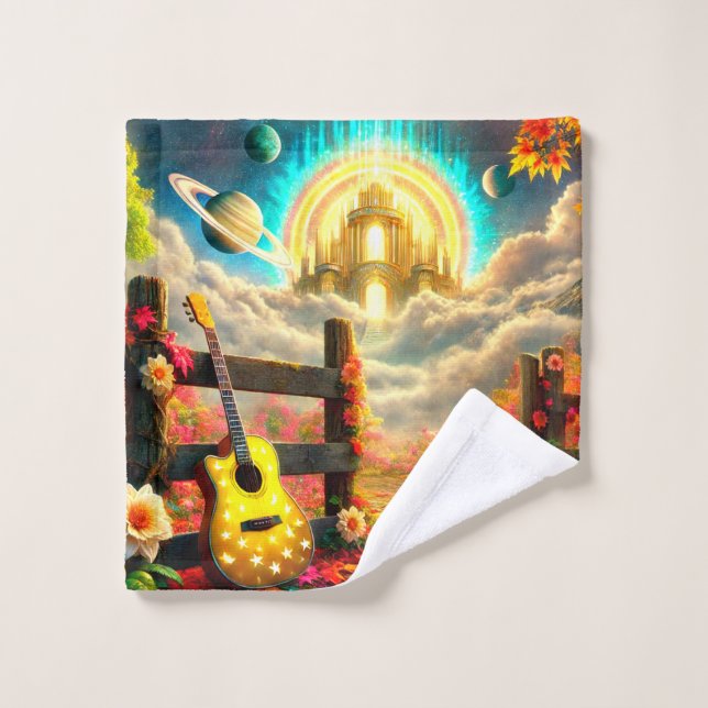 Gitarre Art Waschlappen (Waschlappen)