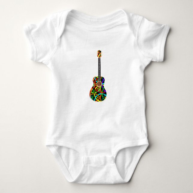Gitarre Baby Strampler (Vorderseite)