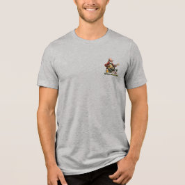 Gitarre Bier Humor Musiker Lustiges T-Shirt Tri-Blend Shirt