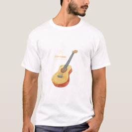 Gitarre Bleibe T-Shirt