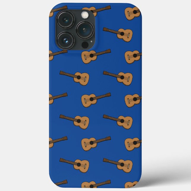 Gitarre-Cartoon Case-Mate iPhone Hülle (Rückseite)