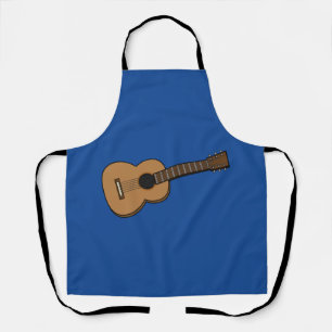 Gitarre-Cartoon Schürze