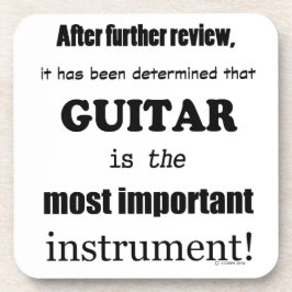 Gitarre das wichtigste Instrument Untersetzer