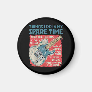 Gitarre Dinge, die ich in meiner Freizeit lustige  Magnet
