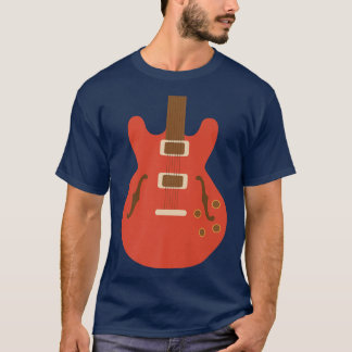 Gitarre E-Gitarre Gitarrist Player Music School Te T-Shirt