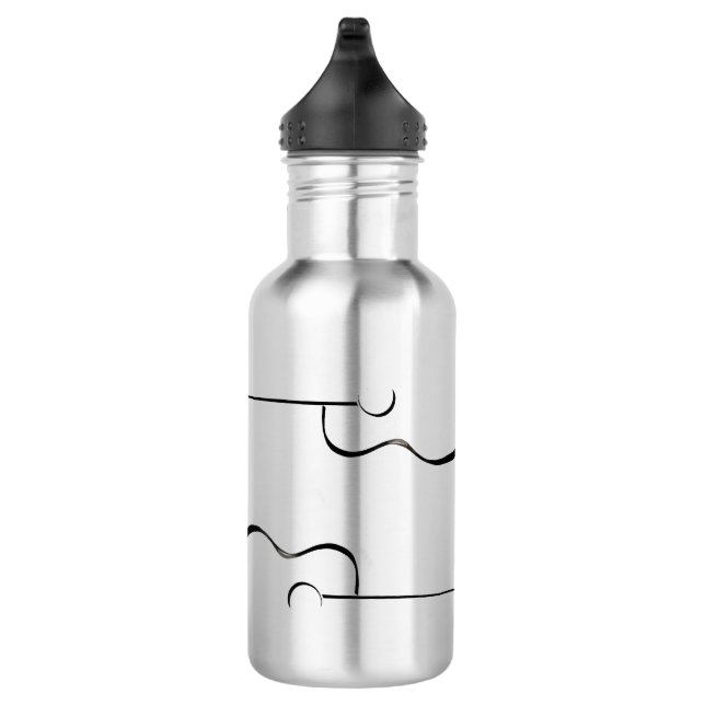Gitarre Edelstahlflasche (Rechts)