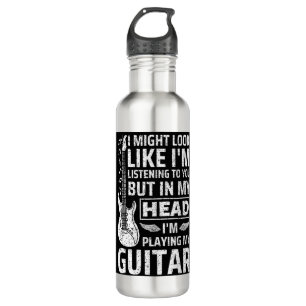 Gitarre Edelstahlflasche