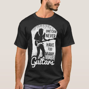 Gitarre für Gitarrist mit String Instrument Imag T-Shirt