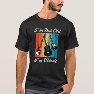 Gitarre Gitarre für Männer Frauen Gitarrist T-Shirt