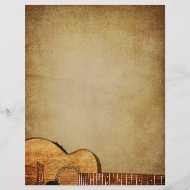 Gitarre Grunge Vertikal (Vorderseite)