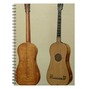 Gitarre hergestellt von Antonio Stradivarius Notizblock