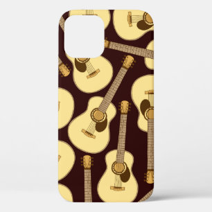 Gitarre in Handschrift nahtlos Case-Mate iPhone Hülle