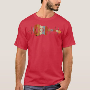 Gitarre ist meine Heartbeat-Gitarrist Re T-Shirt