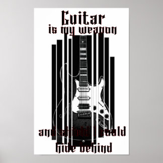 Gitarre ist meine Waffe, Poster