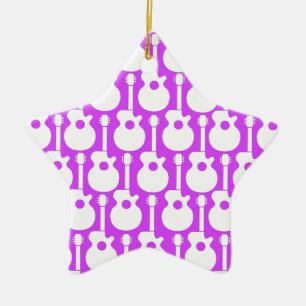 Gitarre Keramikornament