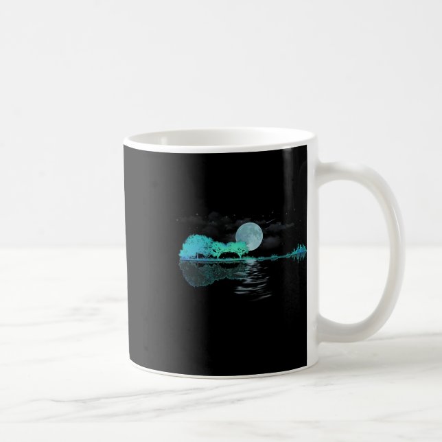 Gitarre Liebe Reflections Kaffeetasse (Rechts)