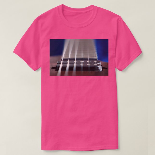Gitarre Lieferwagen und Nacken T-Shirt (Design vorne)