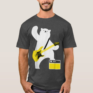 Gitarre Lover Bear Bass Gitarre Gitarrist M T-Shirt