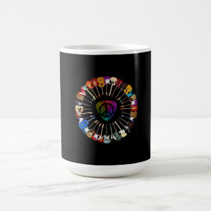 Gitarre Lover  Gitarrenvielfalt Kaffeetasse