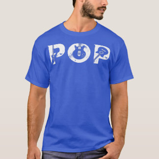 Gitarre Lover Gitarrist Pop Funny Music Father's D T-Shirt