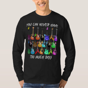 Gitarre Lover Man darf nie Bass brauchen T-Shirt
