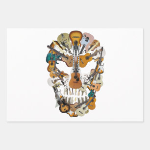 Gitarre Lover Plektrum Geschenkpapier Set