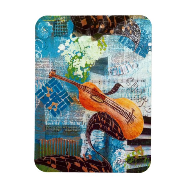 Gitarre Magnet (Vertikal)