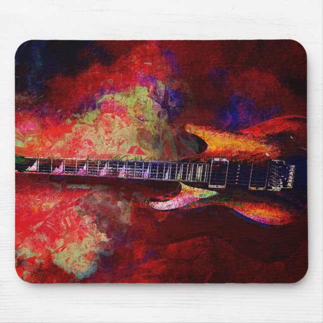 Gitarre Mousepad (Vorne)
