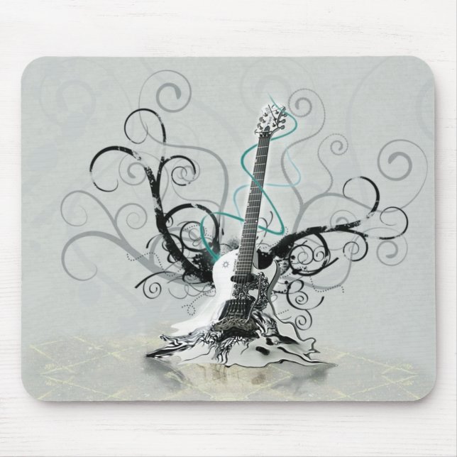 Gitarre Mousepad (Vorne)