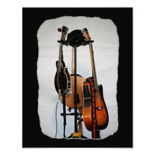 Gitarre Musikinstrumente Foto Druck